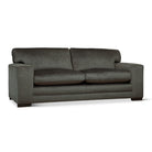 Manhattan 3 Seater Sofa, Moss Green Aura Velvet