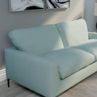 Lexi 2 Seater Sofa, Sage Fine Linen-Weave