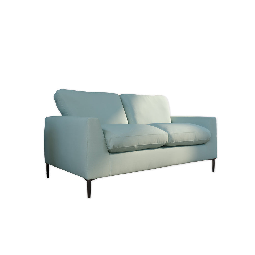 Lexi 2 Seater Sofa, Sage Fine Linen-Weave