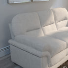 Anderson 3 Seater Sofa, Cream Premium Linen-Weave