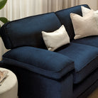 Chatham 3 Seater Sofa, Blue Aura Velvet