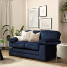 Chatham 3+2 Seater Sofa Set, Blue Aura Velvet