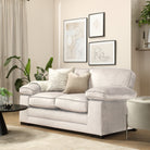 Chatham 2 Seater Sofa, Ivory Aura Velvet