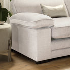 Chatham 3+2 Seater Sofa Set, Ivory Aura Velvet