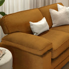 Chatham 2 Seater Sofa, Mustard Aura Velvet