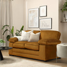 Chatham 2 Seater Sofa, Mustard Aura Velvet