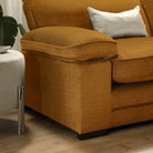 Chatham 3 Seater Sofa, Mustard Aura Velvet