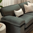 Chatham 2 Seater Sofa, Moss Green Aura Velvet