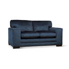 Manhattan 2 Seater Sofa, Blue Aura Velvet