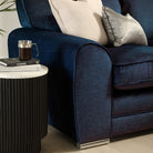 Burford 2 Seater Sofa, Blue Aura Velvet