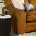 Burford 2 Seater Sofa, Mustard Aura Velvet