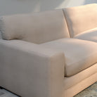 Manhattan 3 Seater Sofa, Beige Fine Linen-Weave