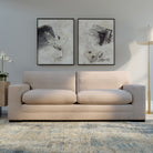 Manhattan 3+2 Seater Sofa Set, Beige Fine Linen-Weave