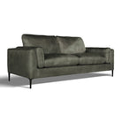 Lucia 3+2 Seater Sofa Set, Moss Green Aura Velvet