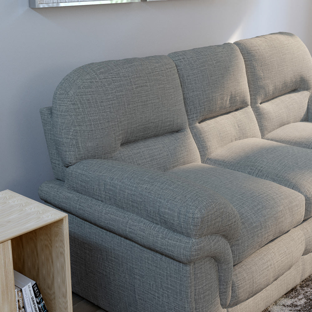 Anderson 3 Seater Sofa, Sage Premium Linen-Weave